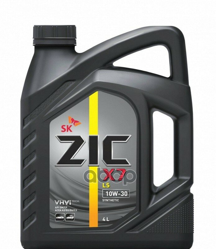 Zic Масло Моторное Синтетическое Zic X7 Ls 10W-30 (4Л)