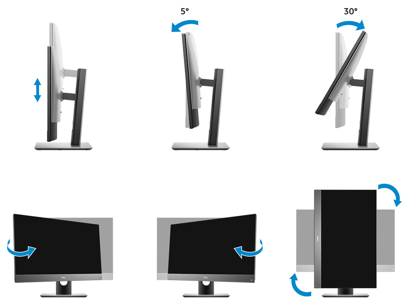 Док-станция Dell Stand OptiPlex 7460 All-in-One DVD+/-RW enclosed in Height Adjustable Stand (452-BDFR)