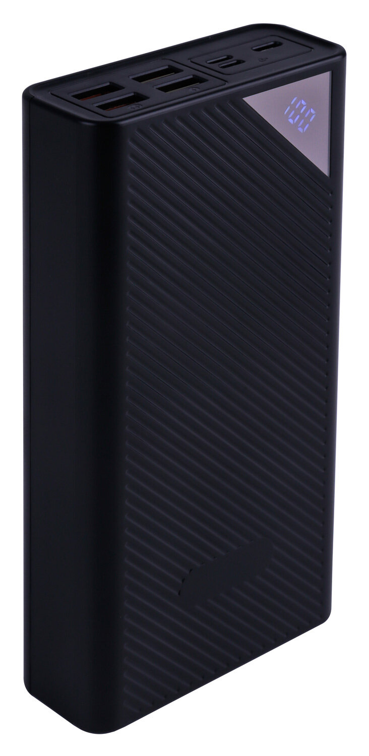 Внешний аккумулятор (Power Bank) DIGMA DGP-30000-4U, черный