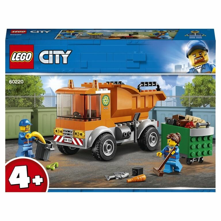 LEGO City Конструктор Мусоровоз, 60220