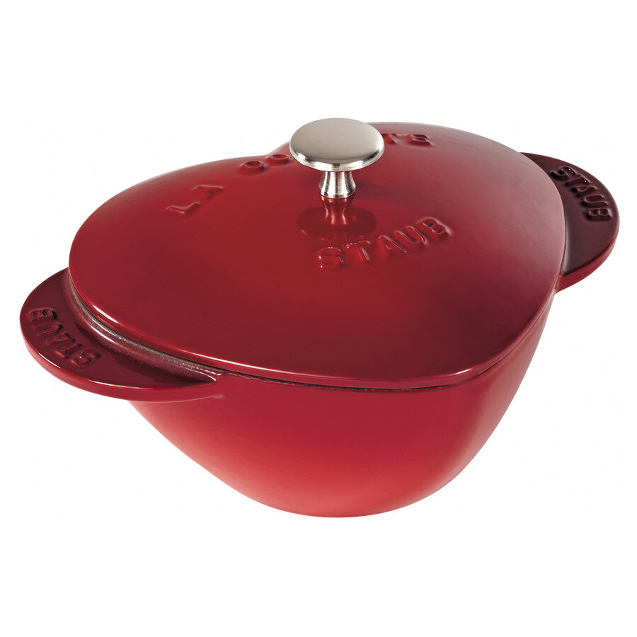 Кастрюля Staub Сердце 20см, 1,75л вишневый