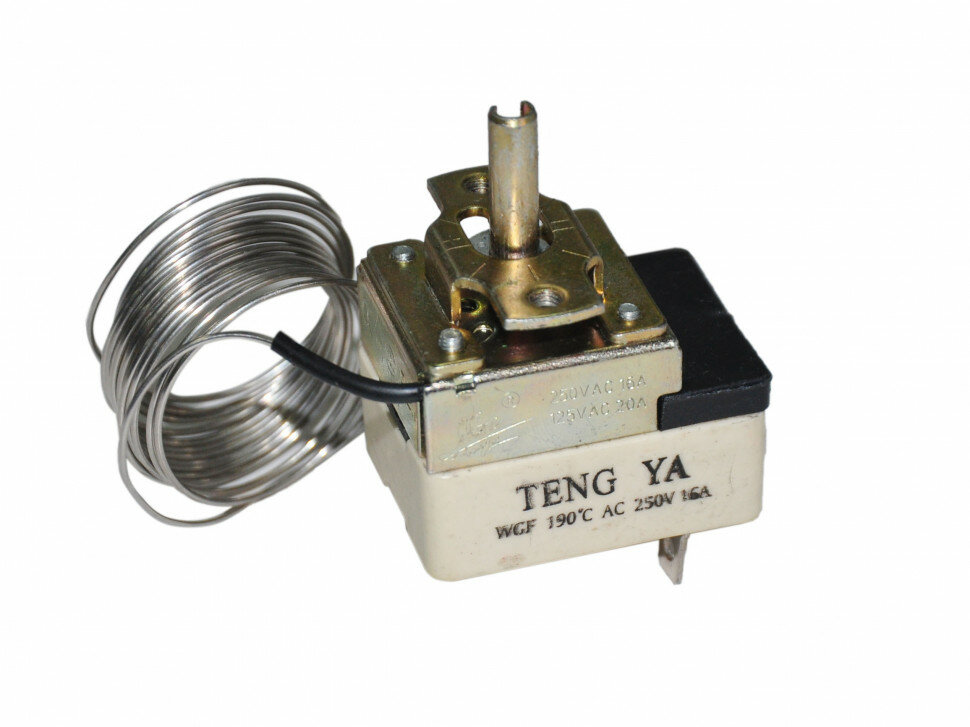 Терморегулятор для фритюра EP057 (50 - 190C, 16A, 250V, L2м) EP057 - фотография № 1