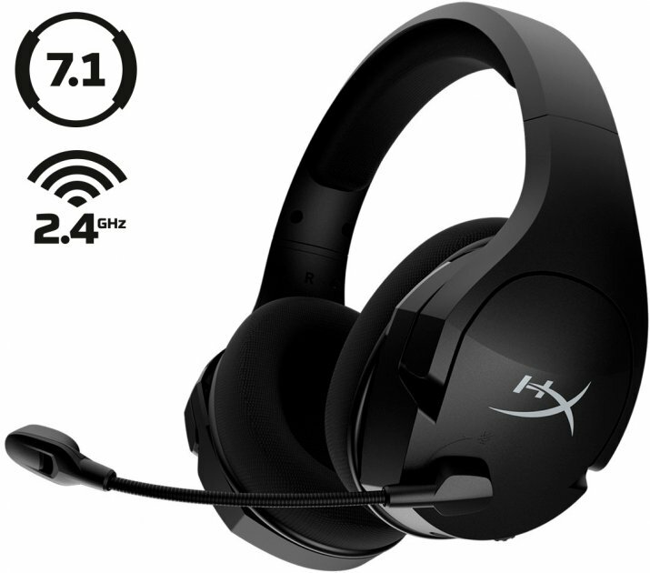 Наушники HyperX Cloud Stinger Core Wireless 7.1 Black (HHSS1C-BA-BK/G / 4P4F0AA)