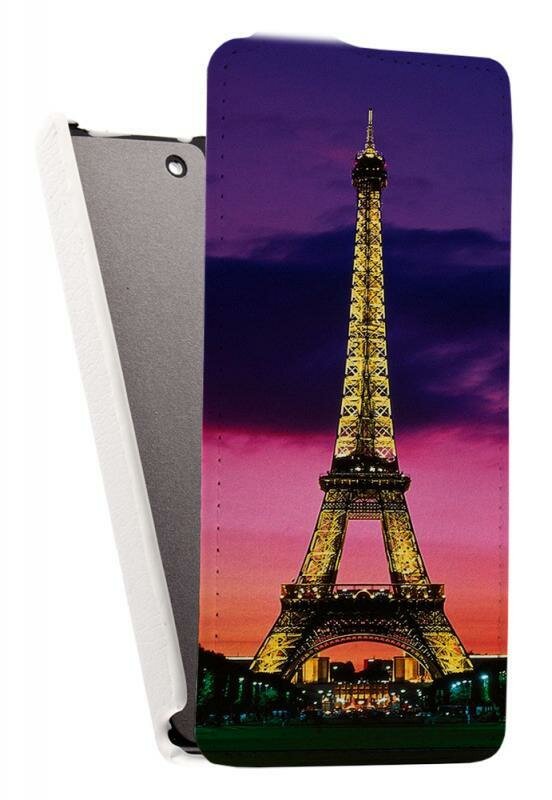 Кожаный чехол для Huawei Ascend G6/P7 mini Armor Case "Full" (Белый) (Дизайн 154)