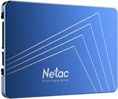 Внутренний SSD-накопитель Netac N535S 240GB 2,5” SATA-III, 3D TLC, Синий NT01N535S-240G-S3X