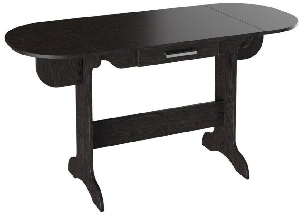 фото BONMEBEL Стол обеденный Дакота венге (1 пак.) (Стол обеденный)