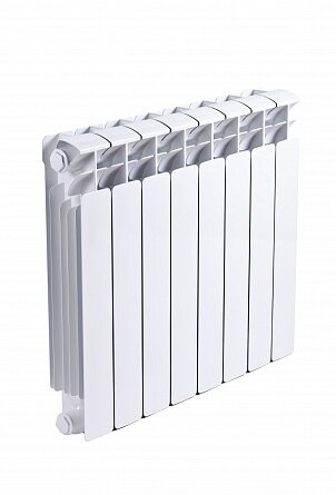 Биметаллический секционный радиатор Rifar Base Ventil 500, 6 секций, белый