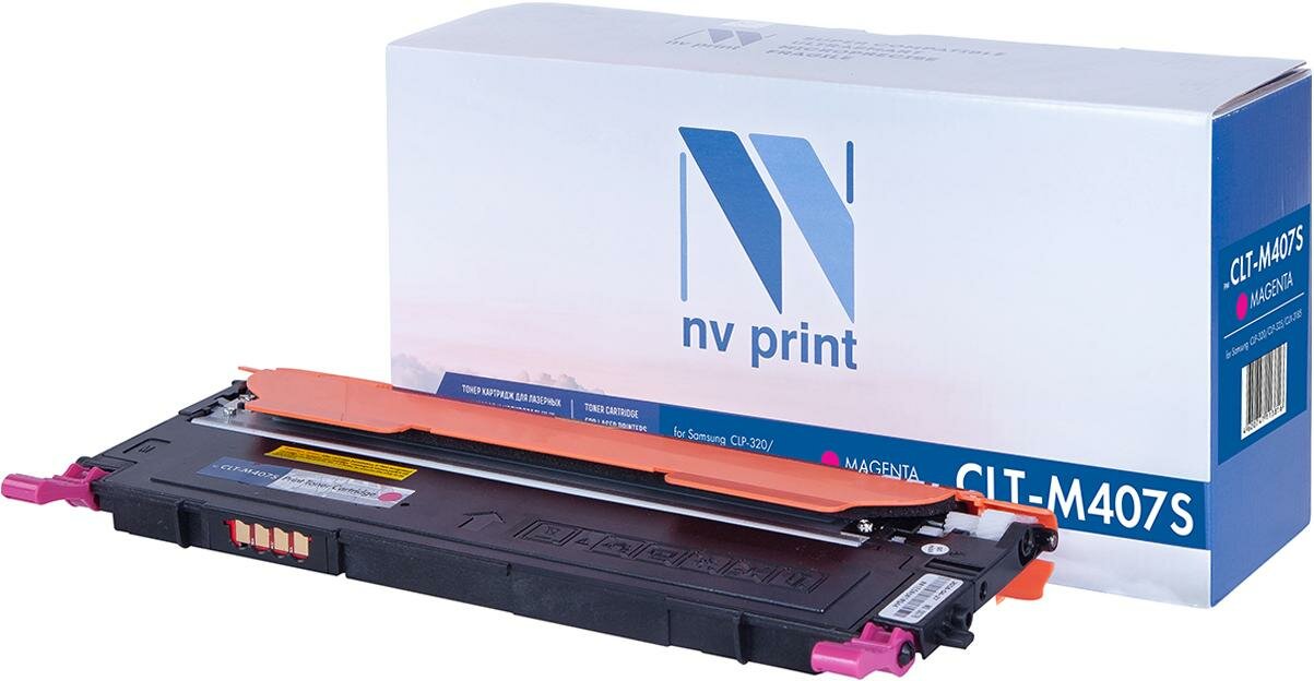 Картридж NV-Print NV-CLT-M407S 1000стр Пурпурный