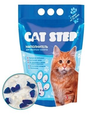 Наполнитель Cat Step 3 л силикагель - фотография № 1