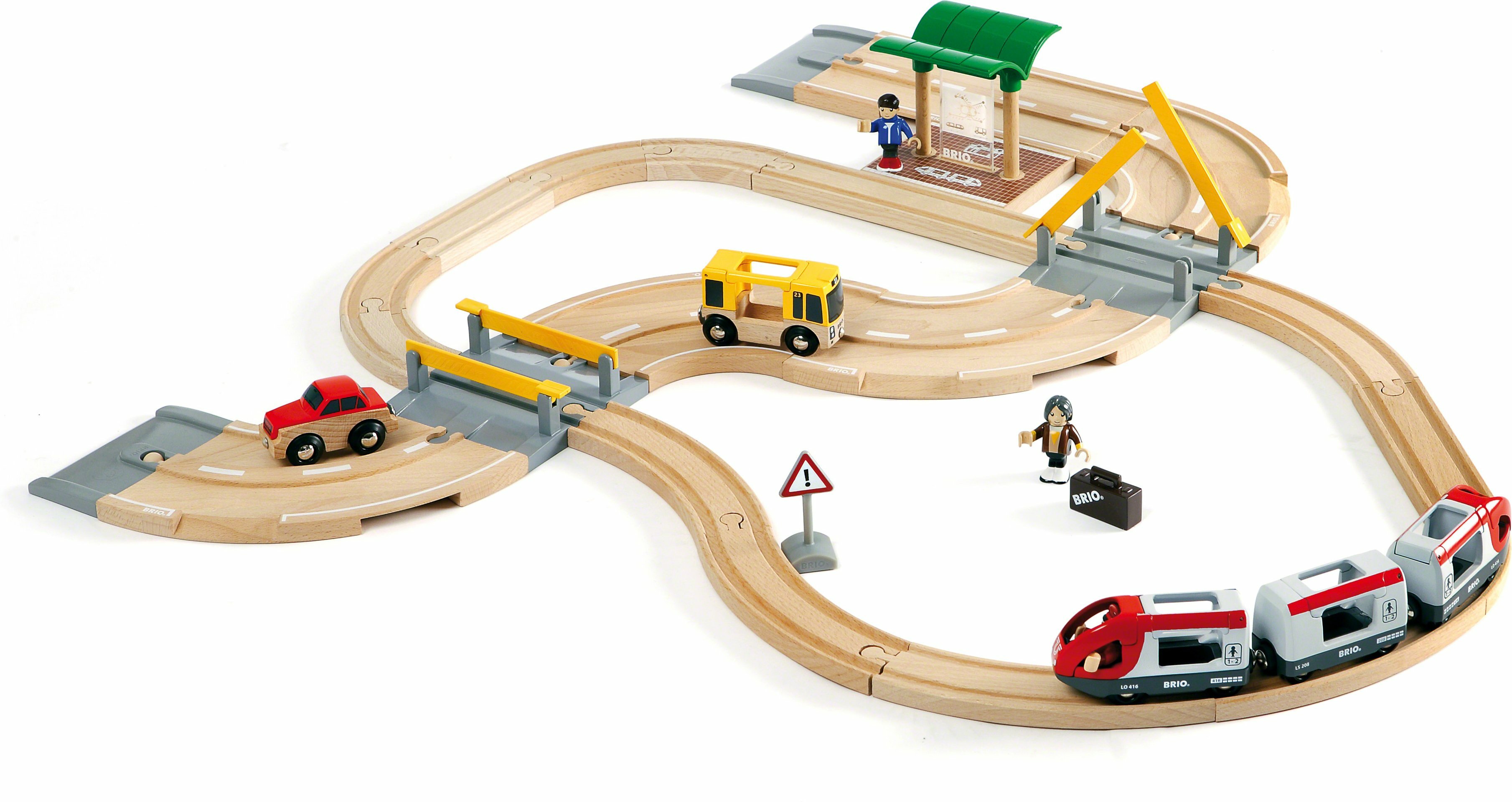 BRIO World 33209 -   Rail & Road Travel