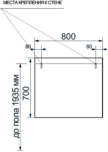 Мебель для ванной Эстет Dallas Luxe 110 L напольная, 2 ящика - фотография № 9