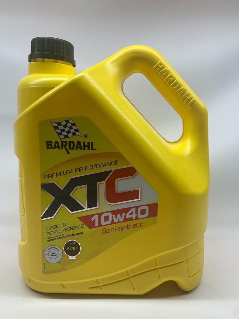 Bardahl XTC 10w40 4l - полусинтетическое моторное масло