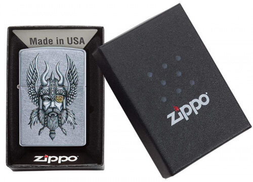 Зажигалка Viking Warrior Design Zippo арт. 29871 - фотография № 7