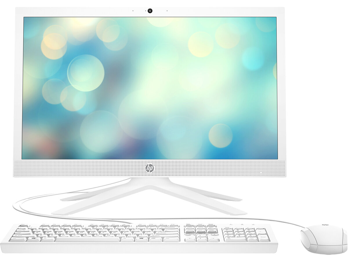 Моноблок HP 21-b0055ur 5D1Q9EA (20.7", Pentium Quad Core J5040, 4 ГБ/ SSD 256 ГБ, UHD Graphics 605) Белый