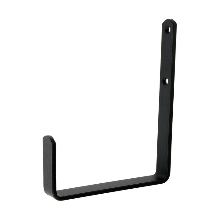 фото Держатель настенный, универсальный, 160х130х60х20, цвет черный