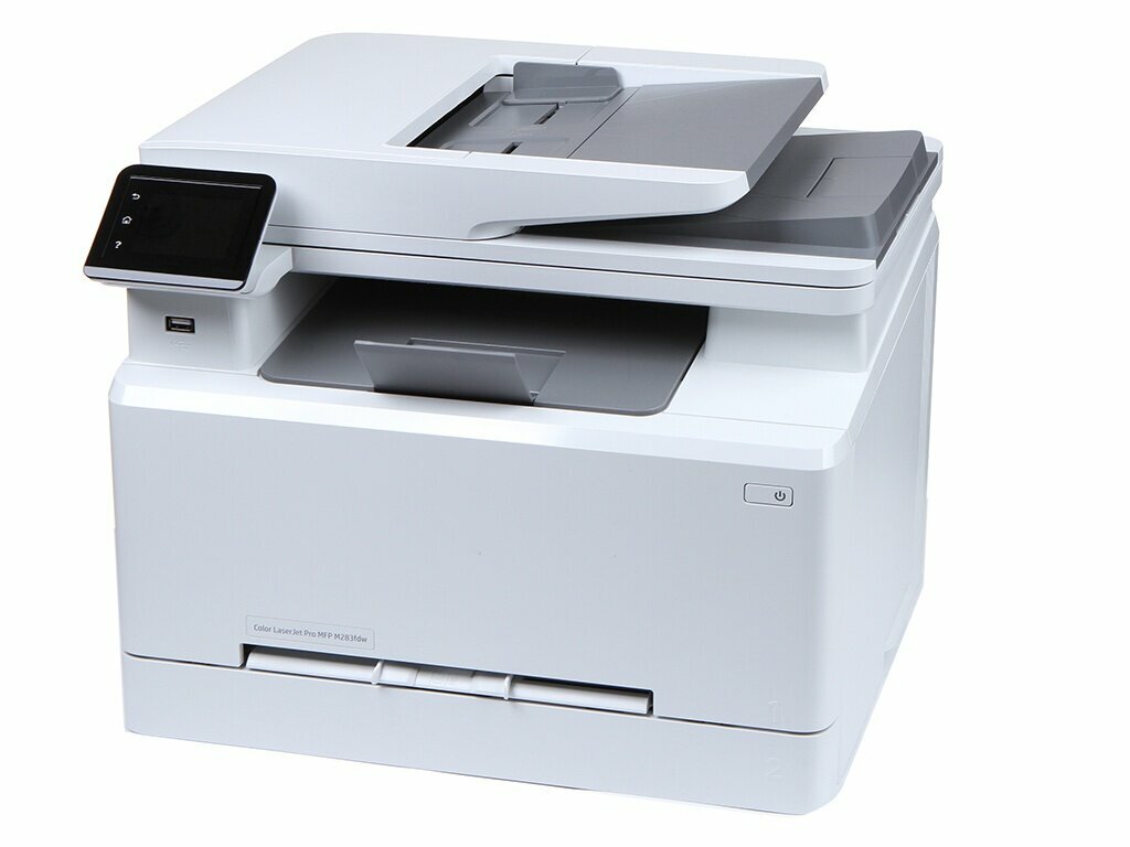 МФУ лазерное HP Color LaserJet Pro M283fdw, цветн., A4, белый