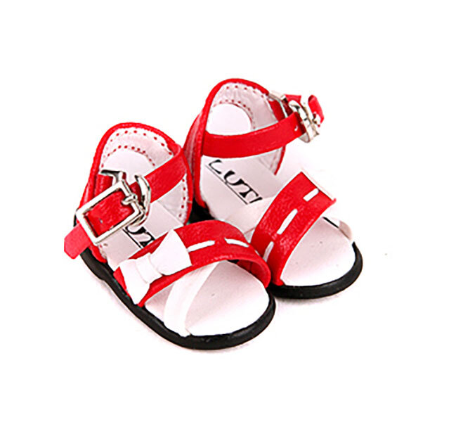 Luts shoes (Сандалии красные для кукол Хони Дельф Латс)