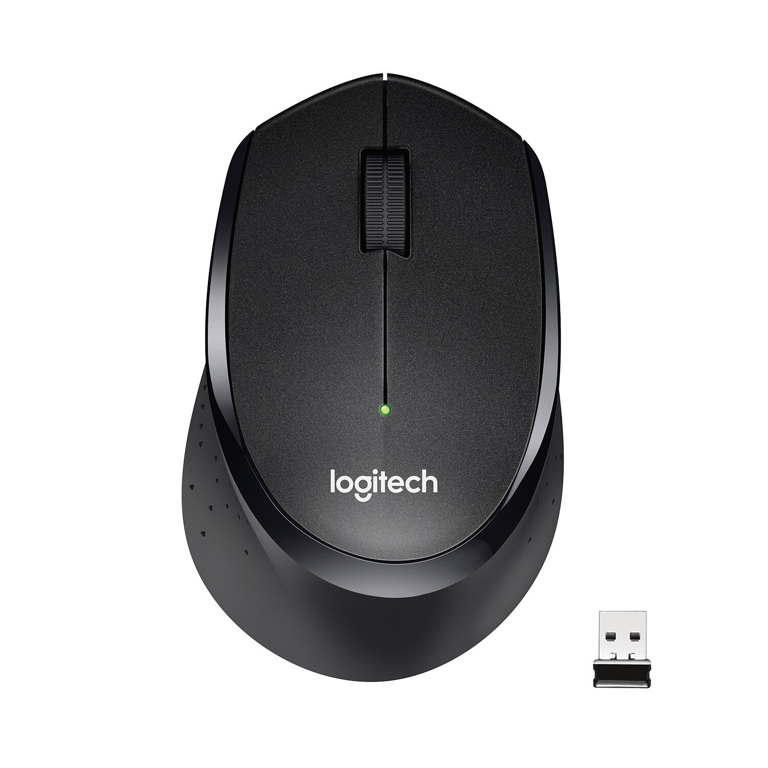 Мышь Logitech M330s black, беспроводная, 1000 dpi (910-006513)