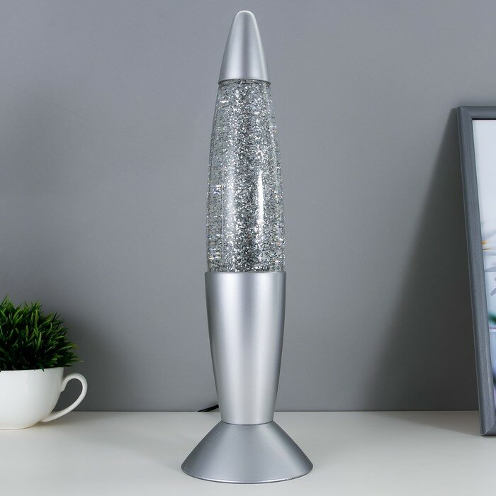 RISALUX Светильник "Тайфун" LED серебро 35,5 см - фотография № 1