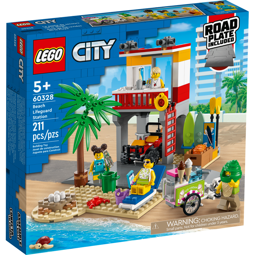 LEGO City "Пост спасателей на пляже" 60328