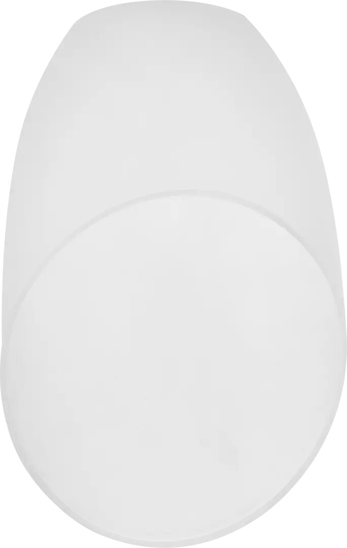 Плафон VL0072, Е14, пластик, 10 см, цвет белый - фотография № 1