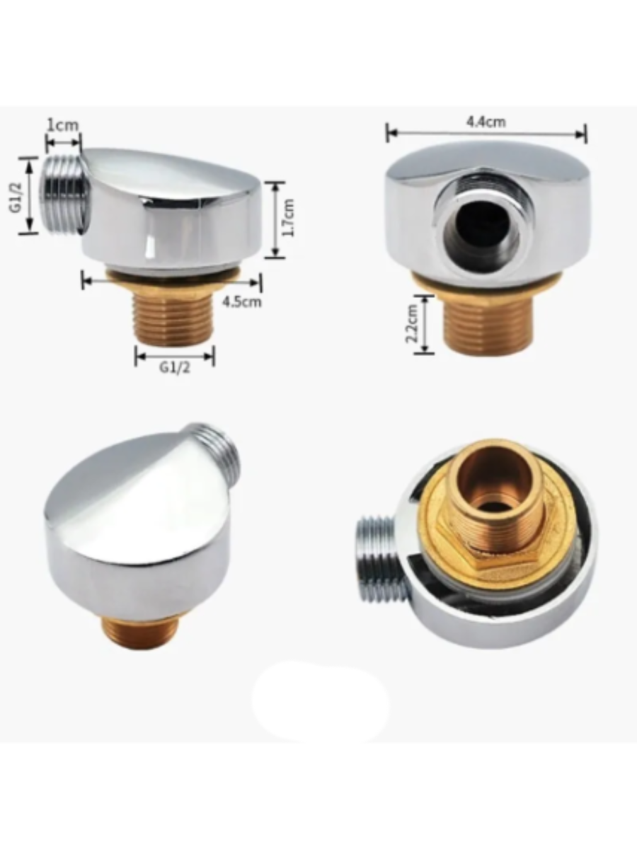 фото Штуцер для душевого шланга душевой кабины (металл)