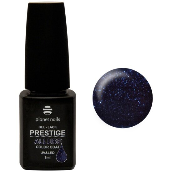 Гель-лак PLANET NAILS PRESTIGE Allure № 640 с шиммером, 8 мл