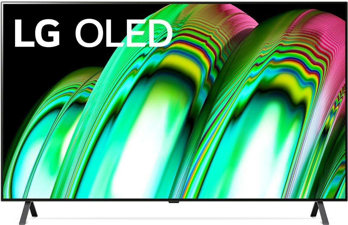 Телевизор LG OLED48A2RLA.ADKG, 48", OLED, 4K Ultra HD, черный графит