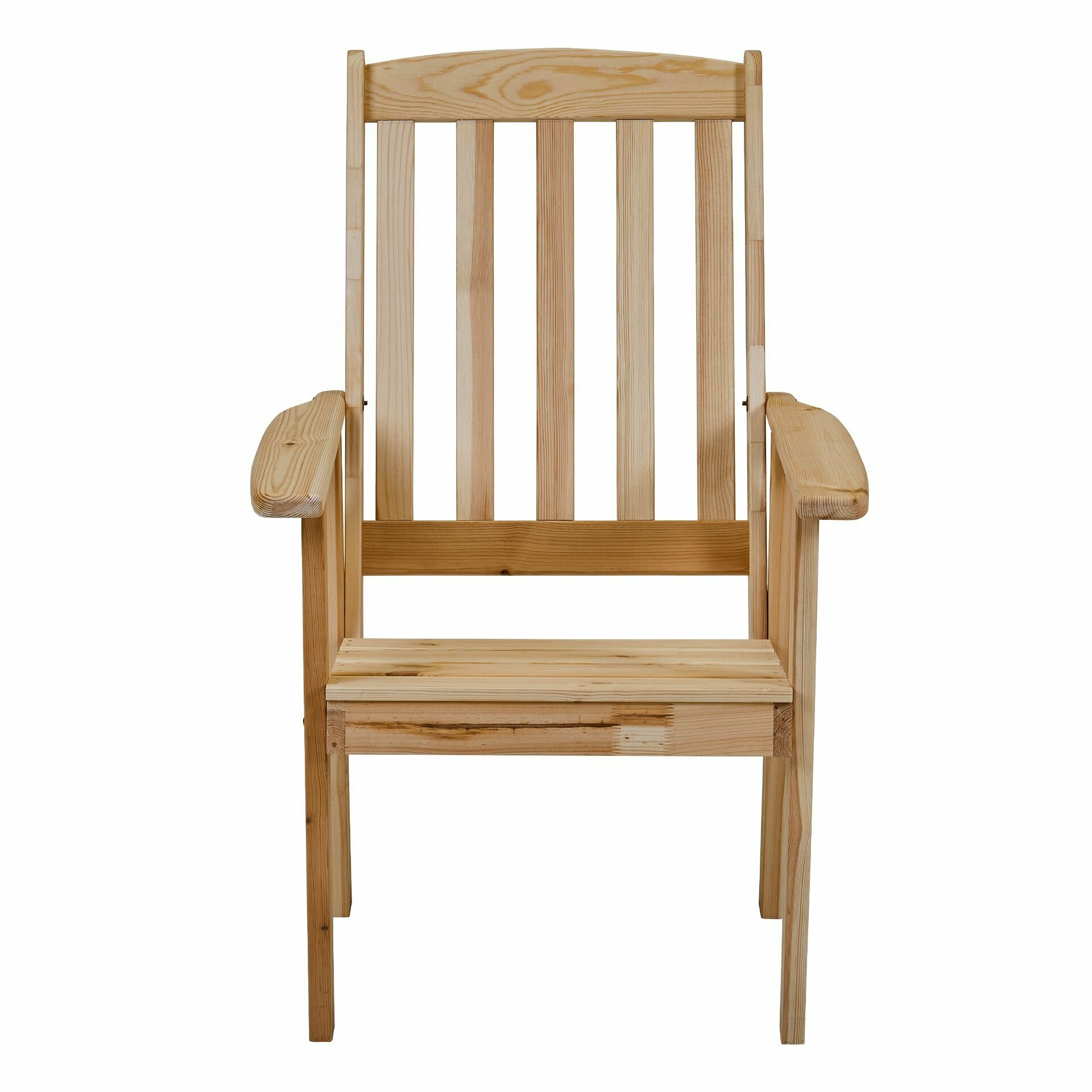 Кресло деревянное для сада и дачи с высокой спинкой, розенборг - фотография № 4
