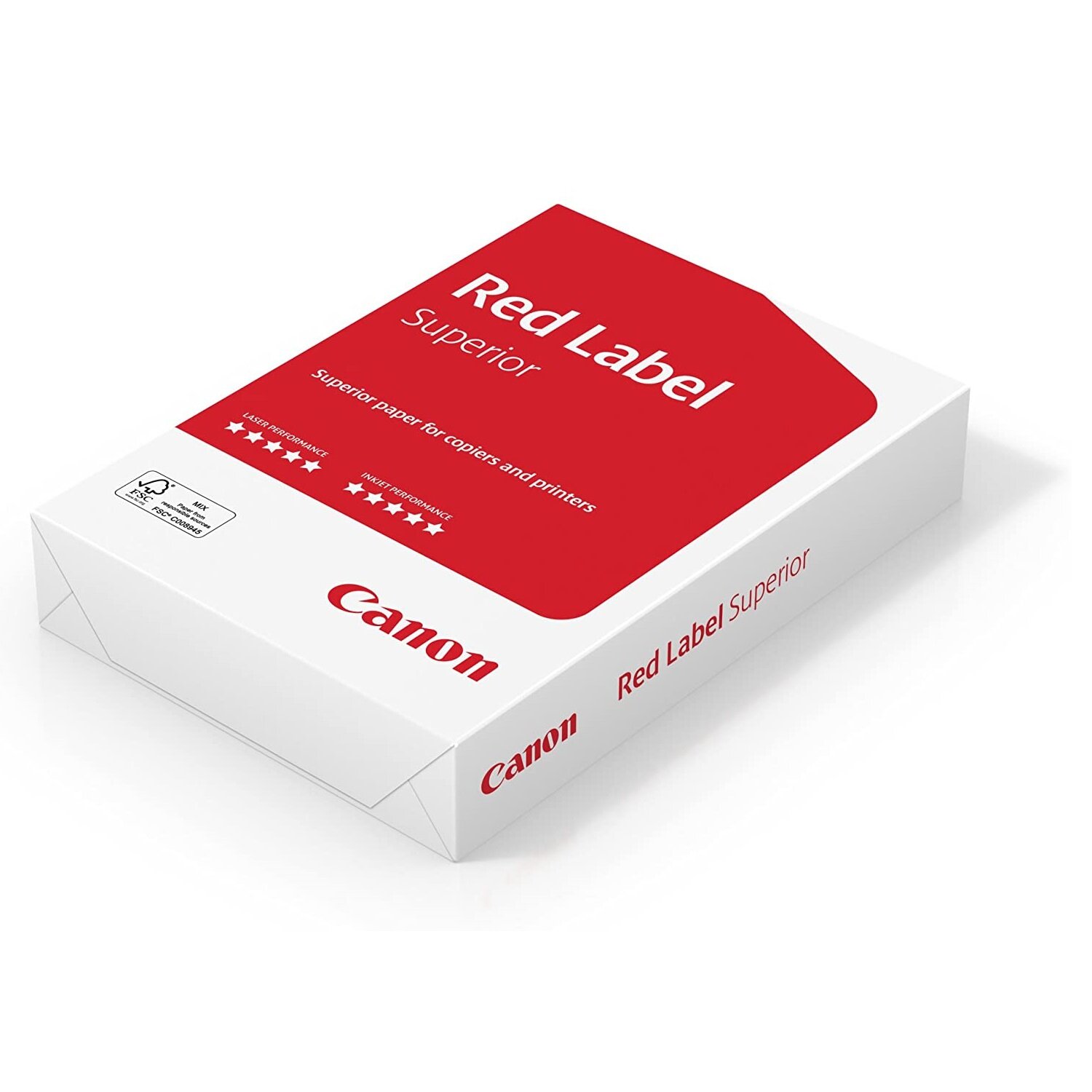 1 пач. Бумага Decoromir для офисной техники Canon Red Label Professional (А4, марка A+, 80 г/кв.м, 500 листов)