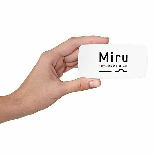 Линзы контактные однодневные мягкие Miru 1day Flat Pack Menicon (-2,50/8,6/14,2) 30шт
