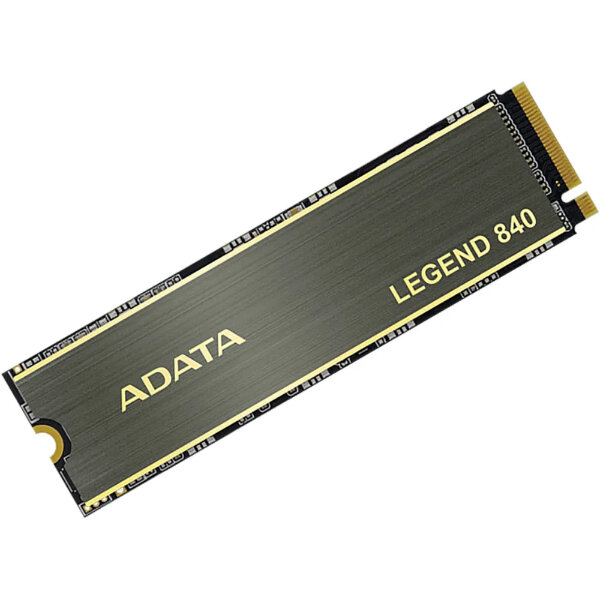 Твердотельный накопитель ADATA SSD LEGEND 840, 1024GB, M.2(22x80mm), NVMe, PCIe 4.0 x4, 3D TLC, R/W 5000/4750MB/s, IOPs 650 000/600 000, TBW 650, DWPD