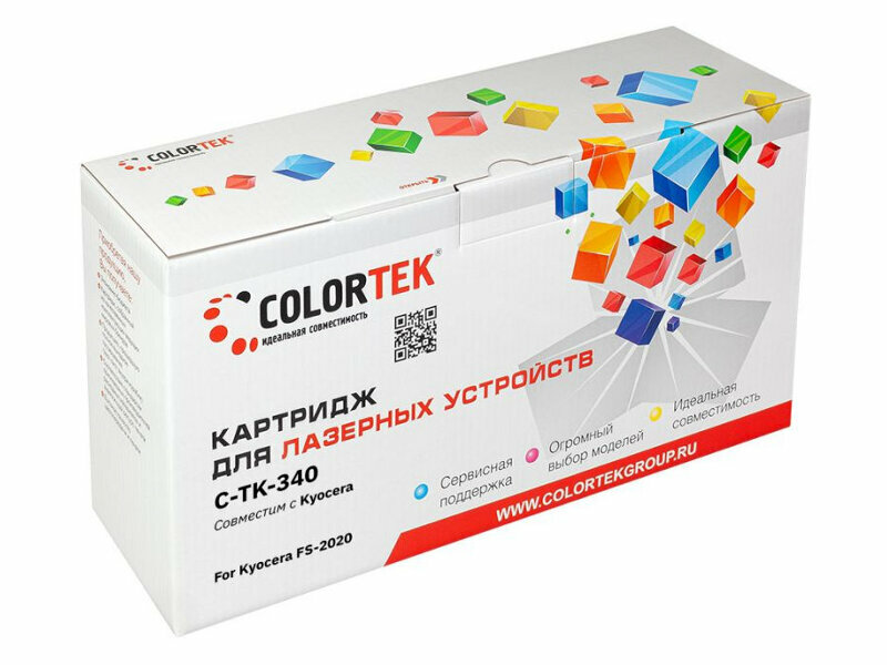 Картридж Colortek (схожий с Kyocera TK-340) Black 106525 для Mita FS-2020D