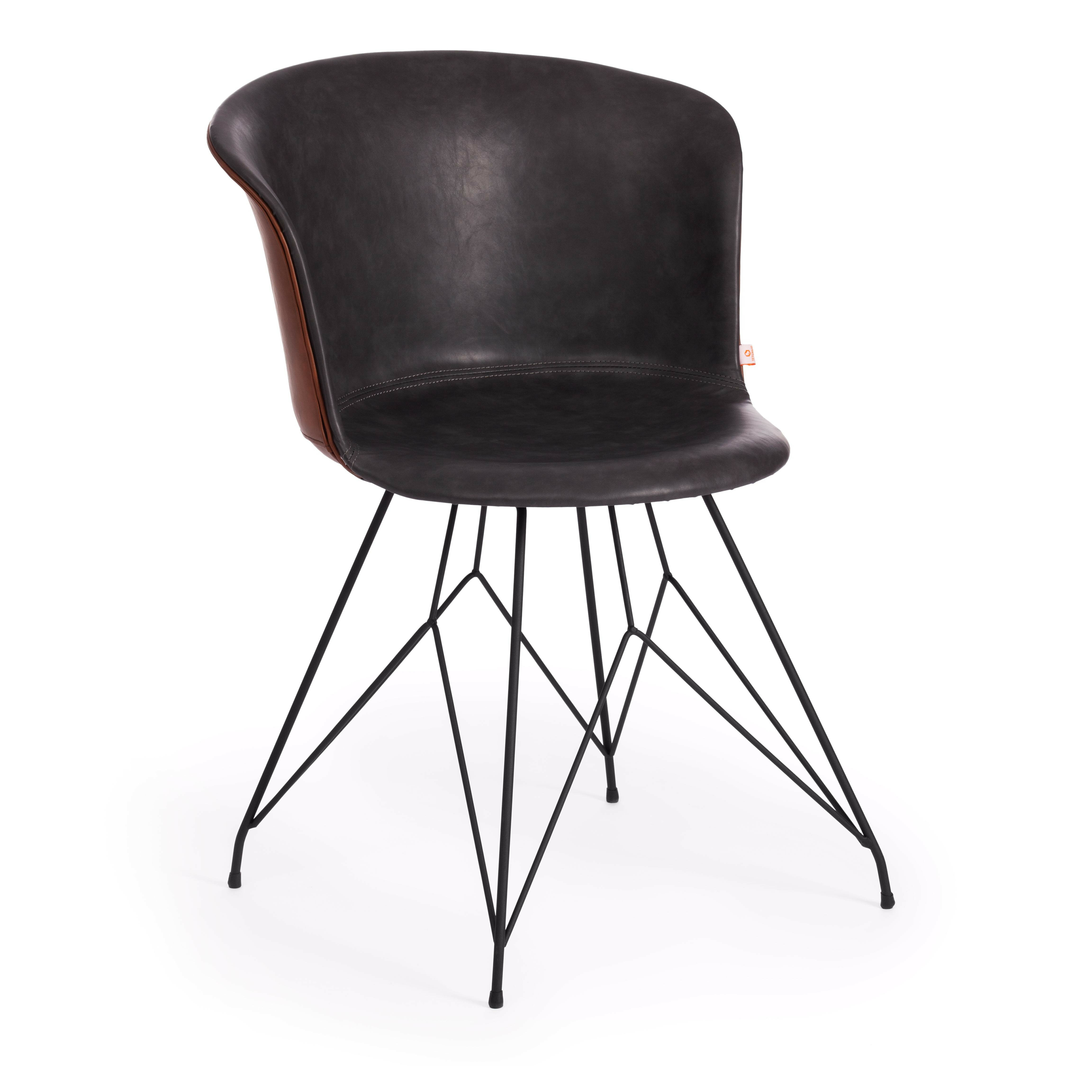 Стул TetChair KRANZ (mod. 9322М) / 1 шт. в упаковке Grey (Cерый) 7 / Brown (Коричневый) 9 / черный