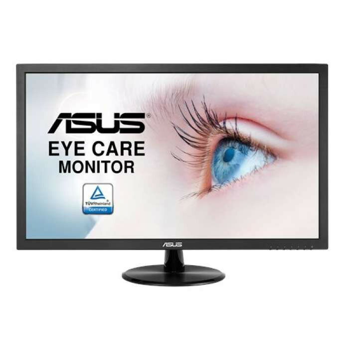 Монитор ASUS 21.5" VP228DE LED, 1920x1080, 200cd/m2, 100Mln:1, 90°/65°, 5ms, D-Sub, Tilt, VESA, Black, 90LM01K0-B04170 ( VP228DE, дисплей ЖК, LCD, Full HD, VGA )
