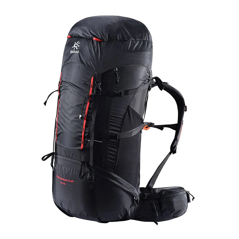 Рюкзак Kailas: Wonderland II Trekking Backpack 65+10л KA2106304 (Черный)