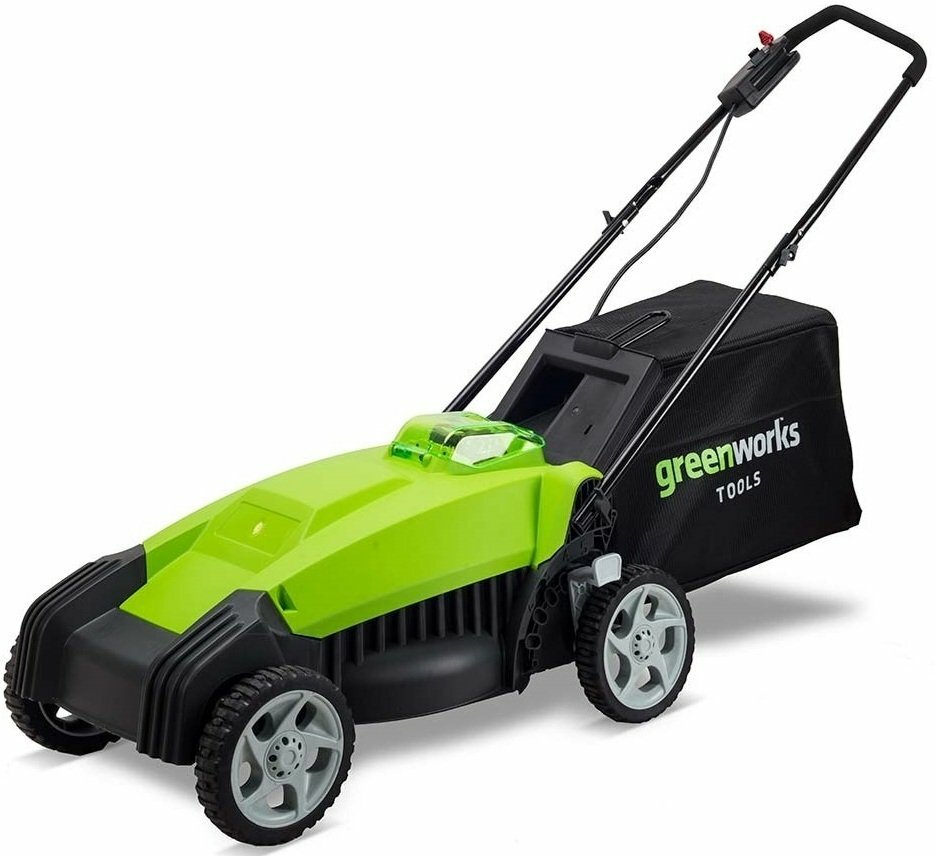 Аккумуляторная газонокосилка Greenworks G40LM35 (без АКБ и ЗУ) 4 А·ч без АКБ и ЗУ 35 см