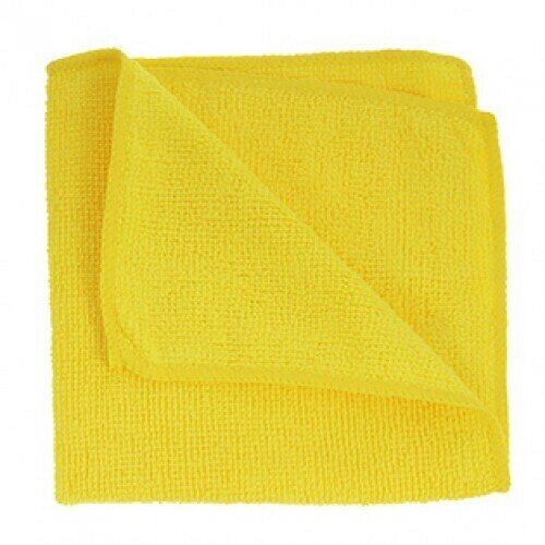 фото Салфетка из микрофибры желтая, 30х30 см, 9 упаковок