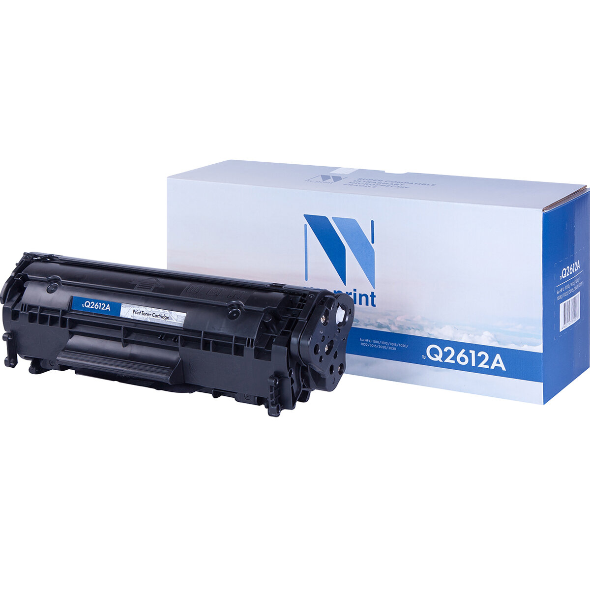 Совместимый картридж NV Print NV-Q2612A (NV-Q2612A) для HP LaserJet M1005, 1010, 1012, 1015, 1020, 1022, M1319f, 3015, 3020, 3030