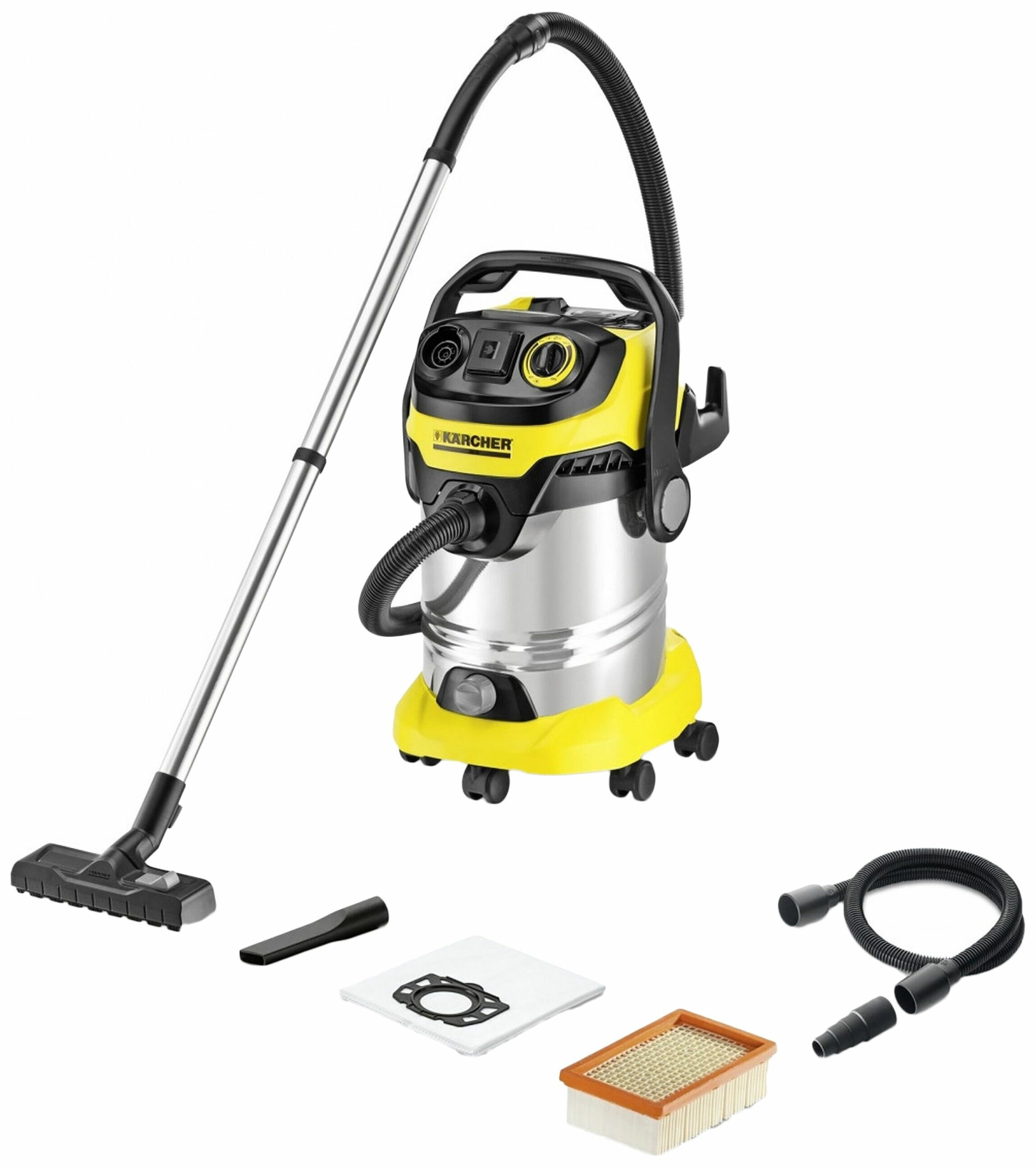 фото Пылесос KARCHER WD6 Premium (1.348-270.0) 1300 Вт