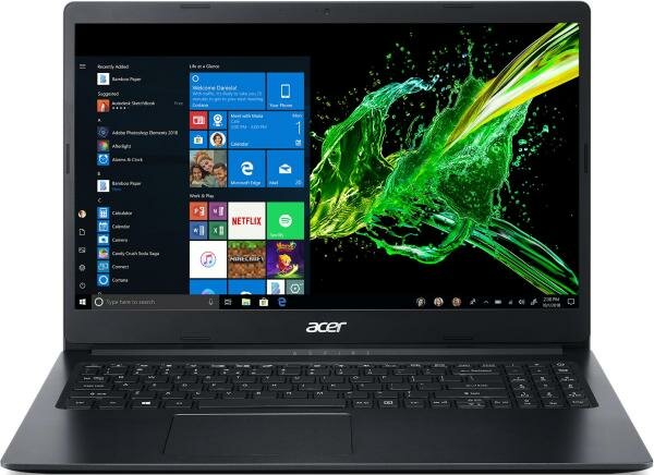 Ноутбук Acer Aspire 3 A315-34-C1JW 15.6 1920x1080 Intel Celeron-N4000 1 Tb 4Gb Intel UHD Graphics 600 черный Linux NX.HE3ER.00B