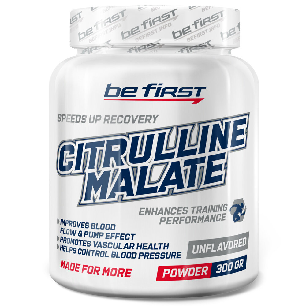 BE FIRST Восстановитель Citrulline Malate Powder 300 гр Нейтральный вкус