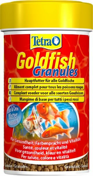 Tetra Goldfish Granules специальный корм для золотых рыбок, гранулы 100 мл