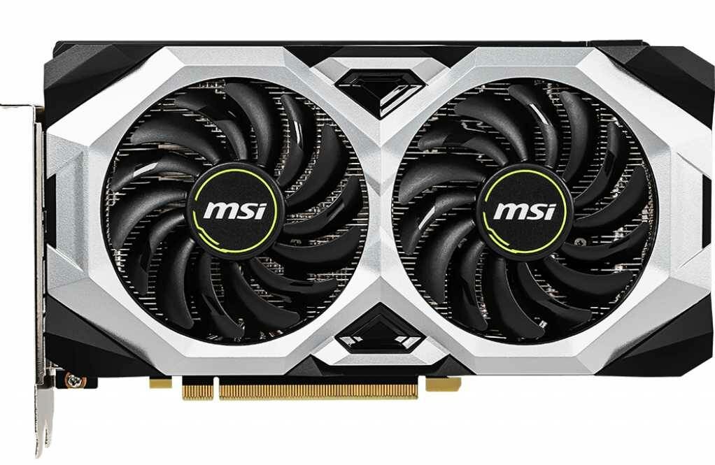 Видеокарта MSI RTX 2060 VENTUS GP OC 6144 МБ, RET