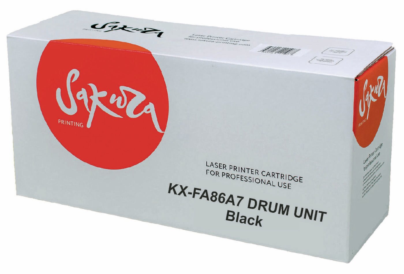3 шт. Драм-картридж лазерный Sakura KX-FA86A7 DRUM UNIT Фотобарабан черный black 10000 стр. для Panasonic (SAKXFA86A7)
