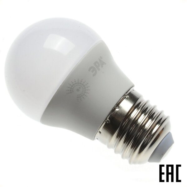 Лампа светодиод. "шарик" х/б свет 10Вт Б0050234 RED LINE LED P45-10W-840-E27 R 800Лм 4000К ЭРА