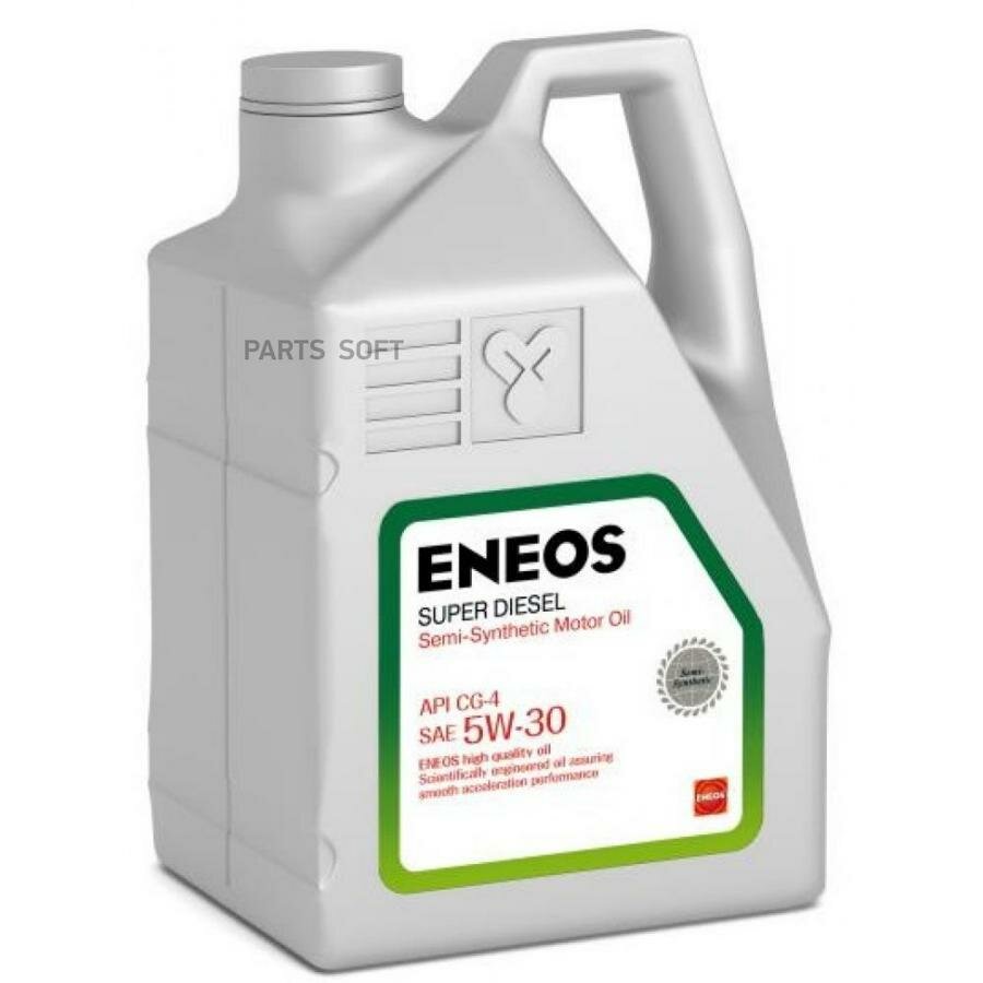 ENEOS OIL1334 ENEOS Super Diesel 5W30 (6L)_масло моторн.! полусинт.\API CG-4