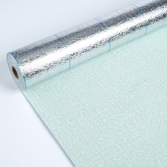 фото Панель ПВХ самоклеящаяся в рулоне зеленая, 2,8м, 50см, толщ2мм