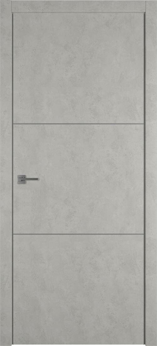 фото Межкомнатная дверь VFD Urban 2 Silver Edge, Antic Loft 2000*700.Комплект (полотно,коробка,наличник)