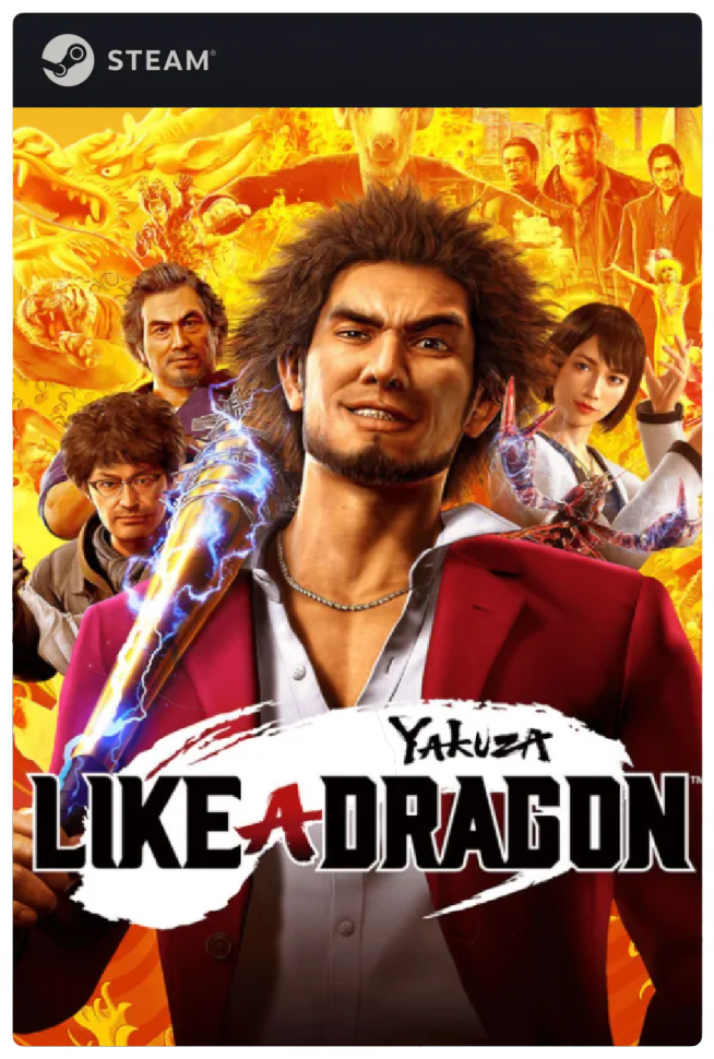 Игра Yakuza: Like a Dragon для PC Steam электронный ключ